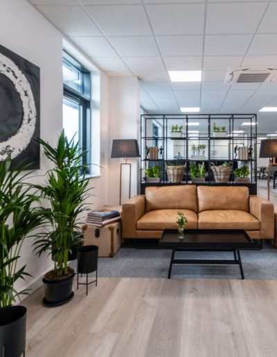 a work space relaxing area during a lifestyle photography shoot in surrey