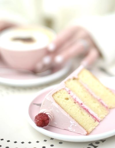 a pink cake from peggy porschen in london