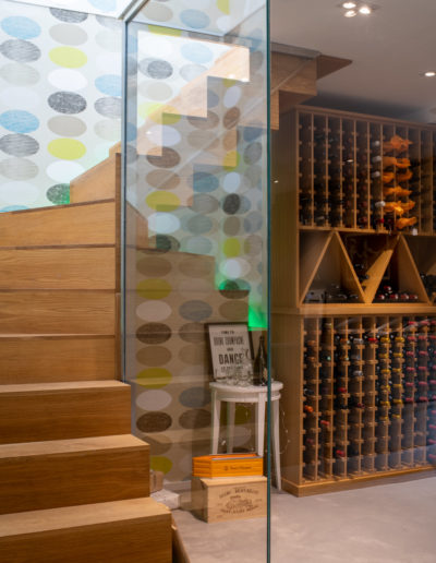 a wine cellar