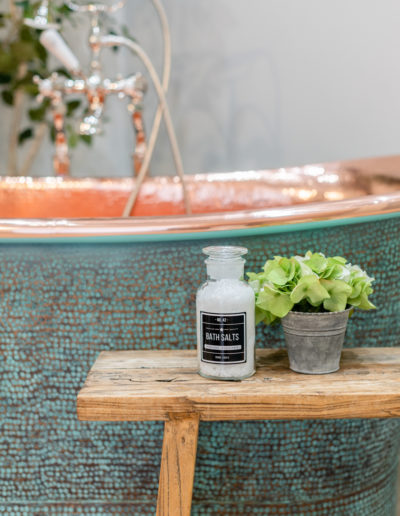 a luxury bathroom photographed for a hotel photo shoot by surrey social stock photography