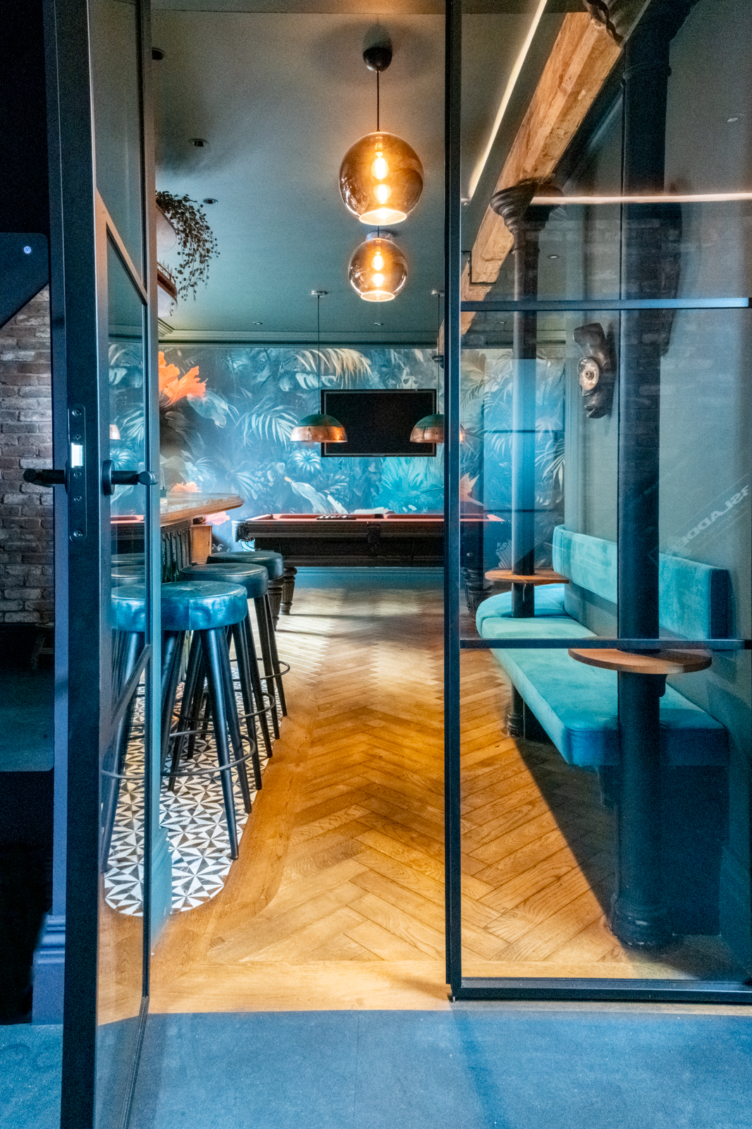 FiguraShoot3-79 a colourful pool room and bar
